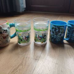 Mugs and glass
