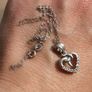 925 Necklace Pendant Necklace Woman With Heart Cubic Zirconia Image 2