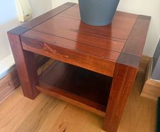 Solid Cherrywood Side Table from Meadows and Byrne