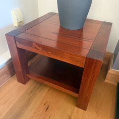Solid Cherrywood Side Table from Meadows and Byrne