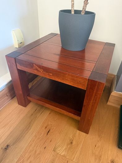 Solid Cherrywood Side Table from Meadows and Byrne
