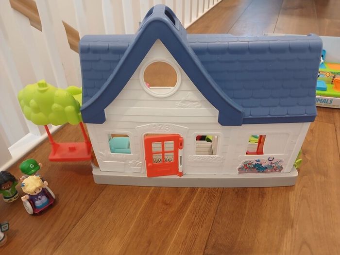 Fisher Price Doll House and pop up toy