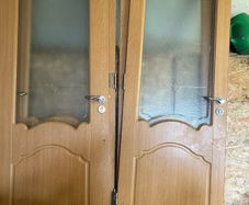 2 intermal doors and set of double doors for sale