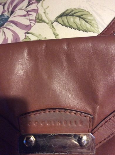 Coccinelle Tan Leather Shoulder - Crossbody Bag