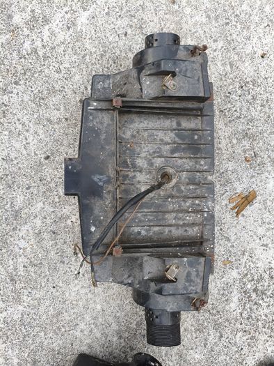 VW beetle air box with fan