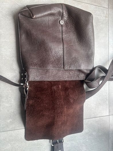Clark  brown leather bag