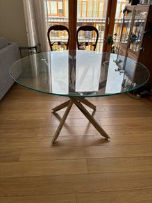 Large Glass Table