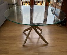 Large Glass Table