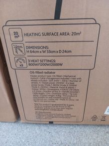 Blyss Oil radiators 2000w