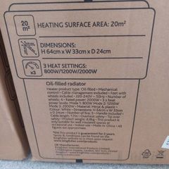 Blyss Oil radiators 2000w