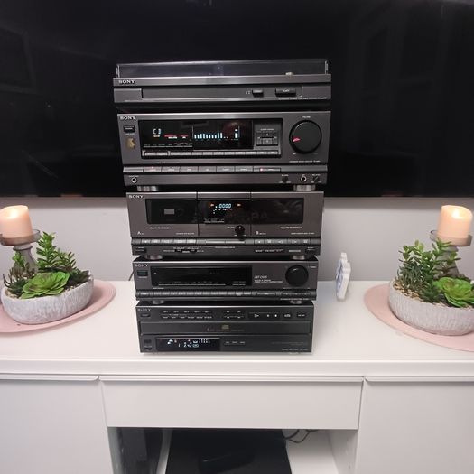 Sony Hi End Liberty Series  Sony LBT-D505 full Separate Stack from Japan like new from 1991 collectors System Pristine working like new