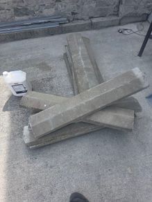 cement wall capping