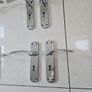 9 set's of chrome door handles Image 3