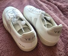 White Veja trainers