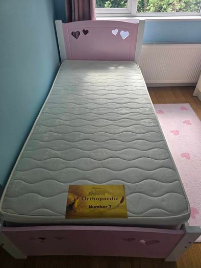 Single bed & mattress