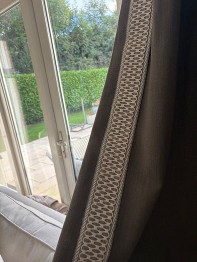 Curtains and blind