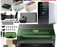 xTool S1 40W All-in-One + 2W IR Module + AP2 Purifier - Like New - Complete Setup - Limerick