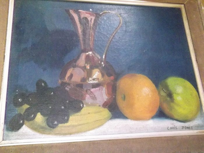 oil painting on canvas dublin artist.chris jones