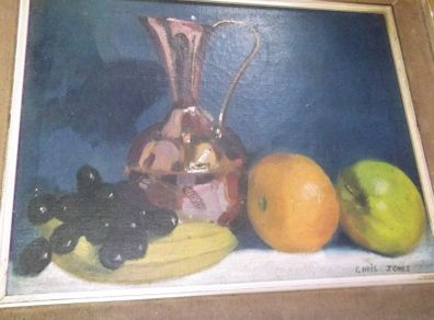 oil painting on canvas dublin artist.chris jones