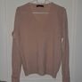 Lambswool blush pink jumper Marks and Spencer UK 12 in very good condition with no issues see last two photos for exact measurements FREE STANDARD POSTAGE INCLUDED Image 6