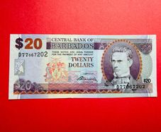 Barbados   20. DOLLARS .  2007. Pick  69a  . ( Uncirculated )