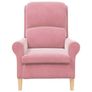 Armchair Pink Velvet Image 4