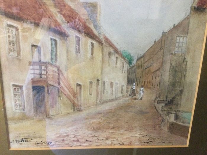 Art - Vintage Watercolour, High Street ( Tom Black)