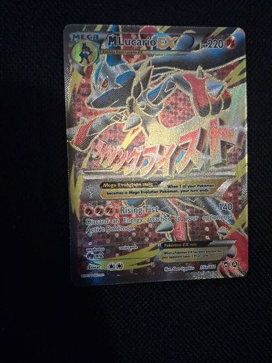 Pokemon Card : Mega Lucario ex 55a