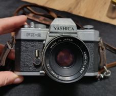 Vintage Yashica FX 2 35mm Film Camera  50mm Yashica Lens