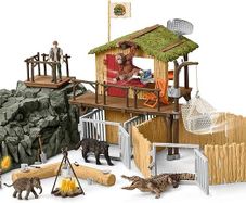Schleich Croco Jungle Research Station