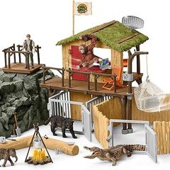 Schleich Croco Jungle Research Station
