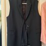 Zara blazer & Wool oversized long waistcoat Image 2