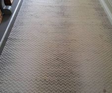 Premium Wool Rug, Chevron / Zig-Zag Pattern (230cm x 153cm)