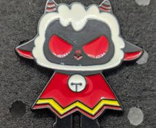 Cult of the lamb enamel pin