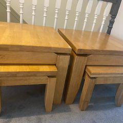 Solid Wood Table Nests