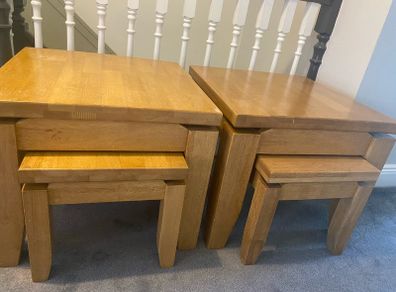 Solid Wood Table Nests