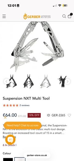 Gerber multitool edc fishing camping pliers