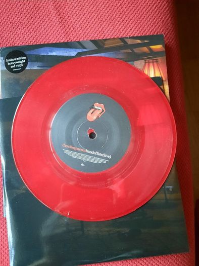 THE ROLLING STONES: Biggest Mistake 7 inch vinyl - 2006 (Red Limited Edition)