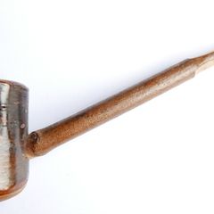 Vintage French Pipe Real Cherrywood