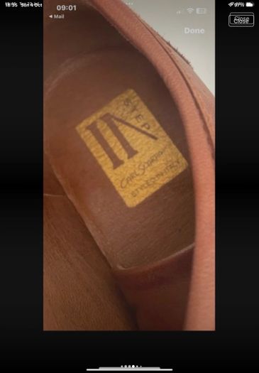 trainers size 40 tan shoes Carl scarpa