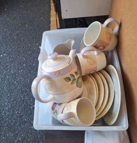 Vintage 1980s Marks & Spencer - Wild Fruits Tea Set