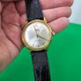 Vintage Swiss Made Ajax Incabloc Swiss Watch Gold Plated 1960s Image 4
