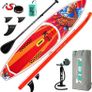SUP Inflatable Stand Up Paddle Board 11'6"/11'/10'5" Ultra-Light with Inflatable Board,ISUP Accessories,Three Fins,Adjustable Paddle, Pump,Backpack, Leash,Waterproof Bag (FREE SHIPPING) Image 2