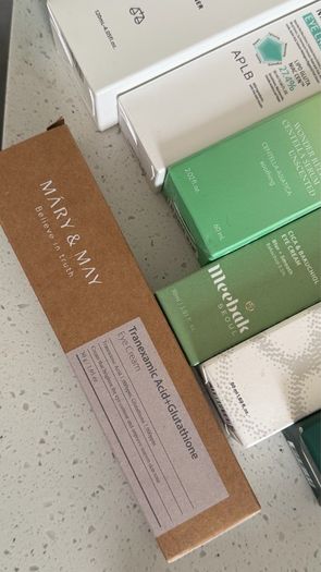 Left over Korean skincare new