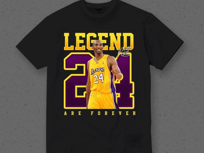 Kobe Bryant t-shirts black mamba t-shirts