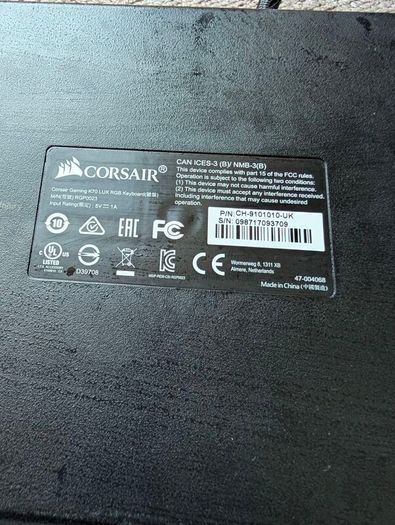 corsair k70 lux rgb mechanical gaming keyboard