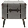 Coffee Table MDF and Aluminium 102x51x47.5 cm Image 5