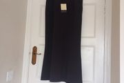 Laura Ashley Grape Wool Long Skirt 14