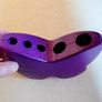 Purple Butterfly Makeup Brush Holder. Image 2