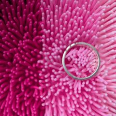 Man silver ring